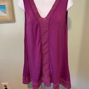 Lee Fuchsia long tank